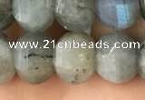 CME210 15.5 inches 7*9mm - 8*10mm pumpkin labradorite beads