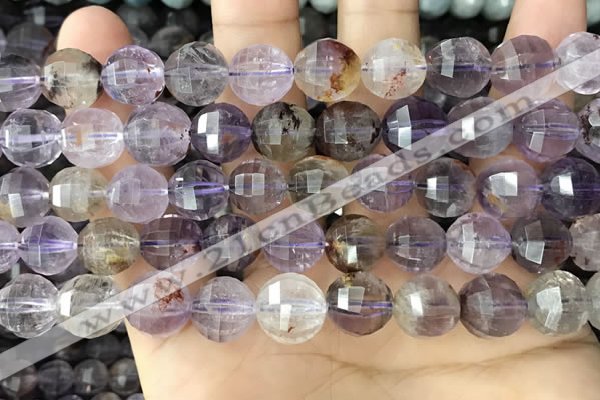 CME251 15.5 inches 10*11mm - 11*12mm pumpkin ametrine beads