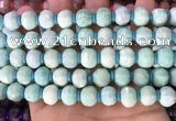 CME305 15.5 inches 8*11mm - 9*12mm pumpkin amazonite beads