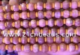 CME313 15.5 inches 8*10mm pumpkin moonstone gemstone beads