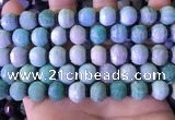 CME325 15.5 inches 9*11mm - 10*12mm pumpkin amazonite beads