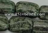 CME40 15.5 inches 20*30mm rectangle emerald gemstone beads