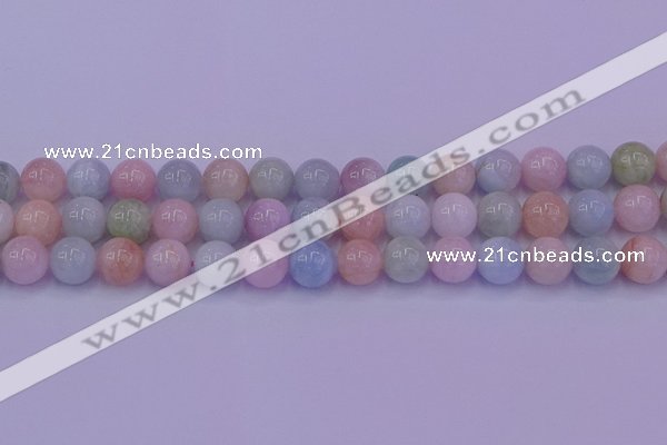 CMG143 15.5 inches 10mm round natural morganite gemstone beads