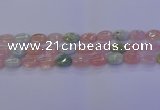 CMG238 15.5 inches 10*14mm oval morganite beads wholesale