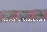 CMG239 15.5 inches 12*16mm oval morganite beads wholesale