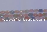 CMG265 15.5 inches 8*12mm faceted oval morganite beads