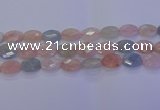 CMG267 15.5 inches 12*16mm faceted oval morganite beads