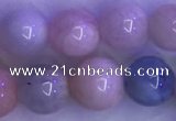 CMG372 15.5 inches 7mm round natural morganite beads wholesale