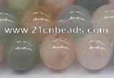 CMG393 15.5 inches 10mm round morganite gemstone beads