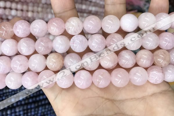 CMG412 15.5 inches 12mm round pink morganite beads wholesale