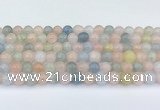 CMG431 15.5 inches 8mm round morganite beads wholesale