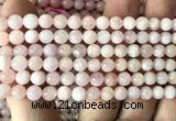 CMG507 15 inches 7mm round pink morganite gemstone beads