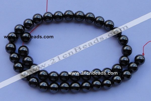 CMH07 16 inches 4mm round magnetic hematite beads Wholesale