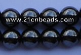 CMH11 16 inches 12mm round magnetic hematite beads Wholesale