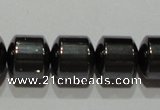 CMH122 15.5 inches 8*8mm tyre magnetic hematite beads