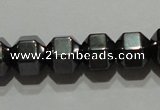 CMH124 15.5 inches 6*6mm magnetic hematite beads wholesale