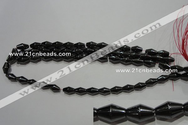 CMH133 15.5 inches 8*12mm bicone magnetic hematite beads
