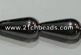 CMH140 15.5 inches 8*16mm teardrop magnetic hematite beads