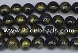 CMJ1005 15.5 inches 4mm round Mashan jade beads wholesale