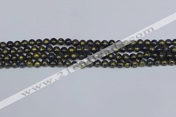 CMJ1005 15.5 inches 4mm round Mashan jade beads wholesale