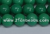 CMJ103 15.5 inches 12mm round Mashan jade beads wholesale