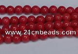 CMJ106 15.5 inches 4mm round Mashan jade beads wholesale