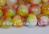 CMJ1061 15.5 inches 8mm round jade beads wholesale