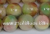 CMJ1078 15.5 inches 12mm round jade beads wholesale