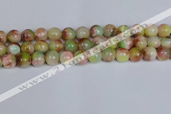 CMJ1078 15.5 inches 12mm round jade beads wholesale