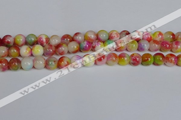 CMJ1081 15.5 inches 8mm round jade beads wholesale