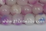 CMJ1091 15.5 inches 8mm round jade beads wholesale