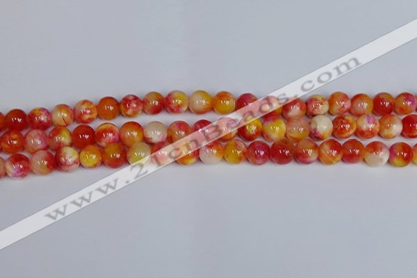 CMJ1136 15.5 inches 8mm round jade beads wholesale