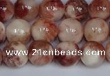 CMJ1166 15.5 inches 8mm round jade beads wholesale