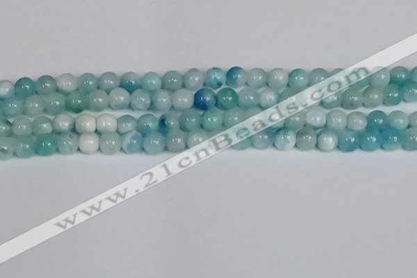 CMJ1190 15.5 inches 6mm round jade beads wholesale