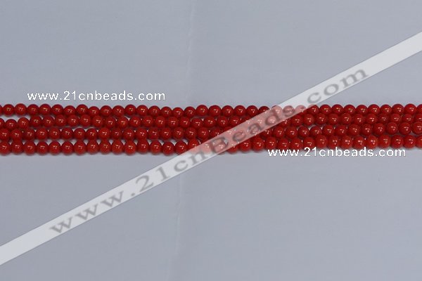 CMJ120 15.5 inches 4mm round Mashan jade beads wholesale