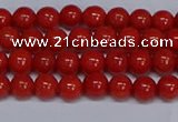 CMJ121 15.5 inches 6mm round Mashan jade beads wholesale