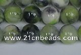 CMJ1216 15.5 inches 8mm round jade beads wholesale