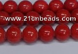 CMJ123 15.5 inches 10mm round Mashan jade beads wholesale