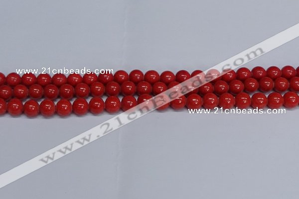 CMJ123 15.5 inches 10mm round Mashan jade beads wholesale