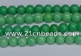 CMJ127 15.5 inches 4mm round Mashan jade beads wholesale