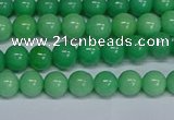 CMJ128 15.5 inches 6mm round Mashan jade beads wholesale