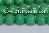 CMJ130 15.5 inches 10mm round Mashan jade beads wholesale