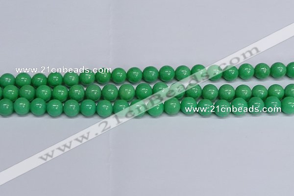 CMJ130 15.5 inches 10mm round Mashan jade beads wholesale