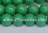 CMJ131 15.5 inches 12mm round Mashan jade beads wholesale