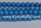 CMJ134 15.5 inches 4mm round Mashan jade beads wholesale