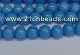 CMJ135 15.5 inches 6mm round Mashan jade beads wholesale