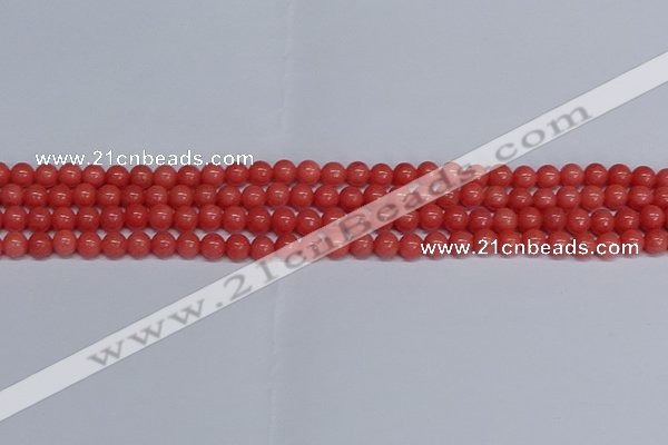 CMJ149 15.5 inches 6mm round Mashan jade beads wholesale