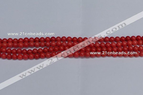 CMJ16 15.5 inches 6mm round Mashan jade beads wholesale