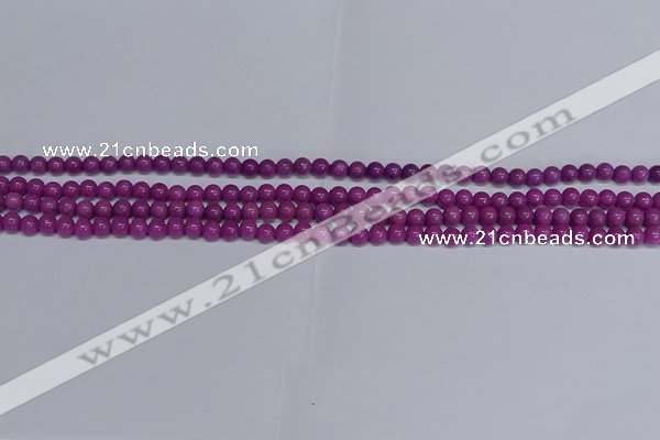 CMJ162 15.5 inches 4mm round Mashan jade beads wholesale