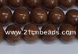 CMJ187 15.5 inches 12mm round Mashan jade beads wholesale